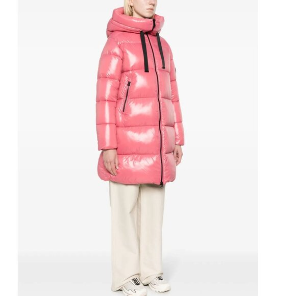 Save the Duck *NEW* Pink Isabel Hooded Puffer Coat - Picture 1 of 16